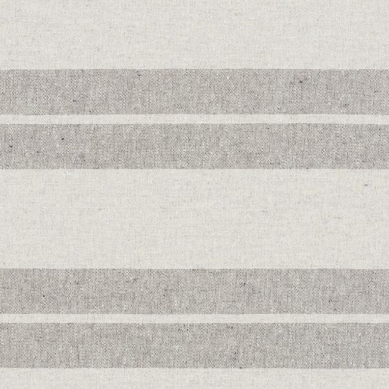 Dekostoff Canvas Streifenmix recycelt – grau,  image number 1