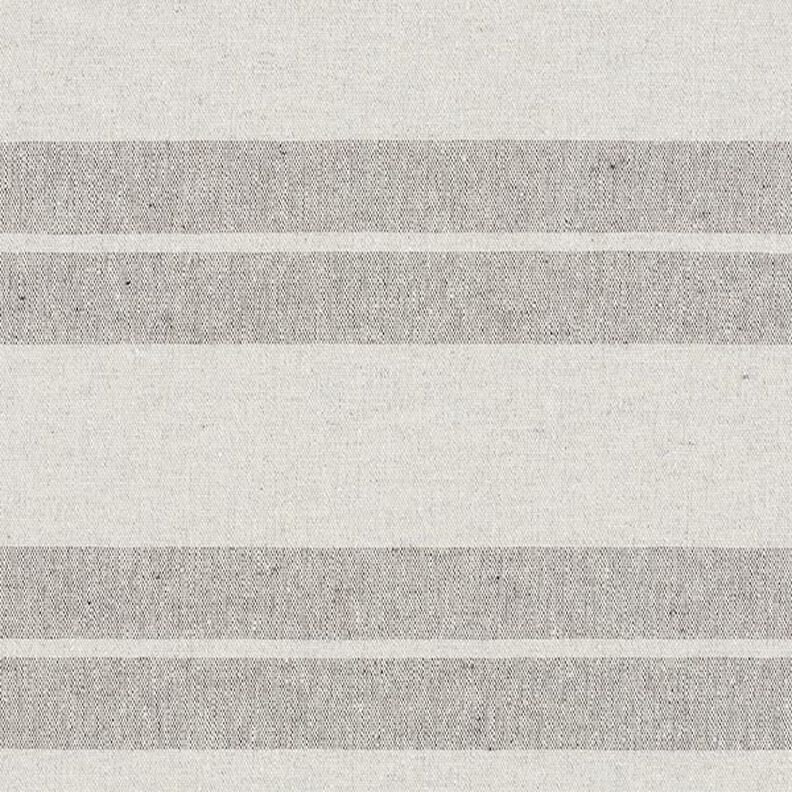 Dekostoff Canvas Streifenmix recycelt – grau,  image number 1