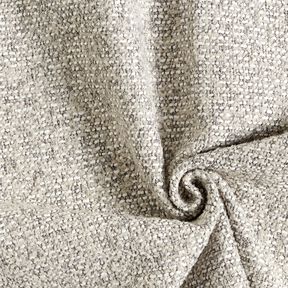 Polsterstoff bunt gewebt – helltaupe/grau | Reststück 90cm, 
