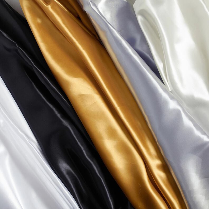 Polyestersatin – schwarz, image number 5