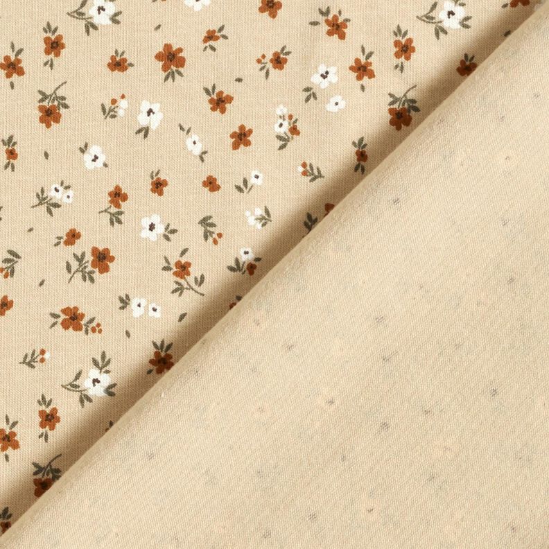 Baumwolljersey Millefleur &ndash; sand,  image number 4