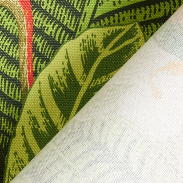 Outdoorstoff Canvas Exotische Pflanzen – dunkelgrün,  image number 4