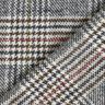 Mantelstoff Baumwoll-Mix Glencheck – weiss/nachtblau,  thumbnail number 5
