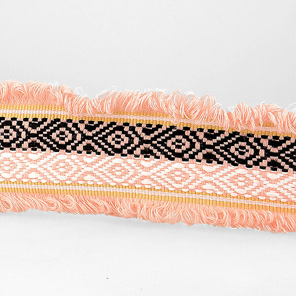 Jacquardborte Ethno – rosé, image number 1