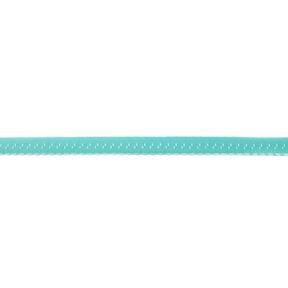 Elastisches Einfassband Spitze [12 mm] – aquablau, 
