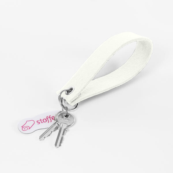 Filz 90cm / 3mm stark – weiss,  image number 6
