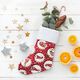 Dekostoff Canvas neugierige Wichtel – rot,  thumbnail number 6