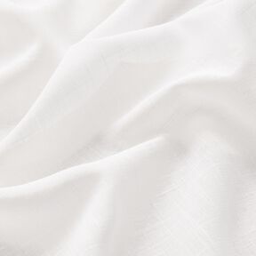 Gardinenstoff 300cm (flame retardent) Uni &ndash; weiss | Restst&uuml;ck 50cm, 