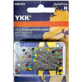 Glaskopfstecknadeln [10 g] | YKK, 