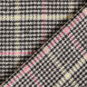 Mantelstoff Hahnentritt Karo mit Glitzereffekt – grau/schwarz,  thumbnail number 4