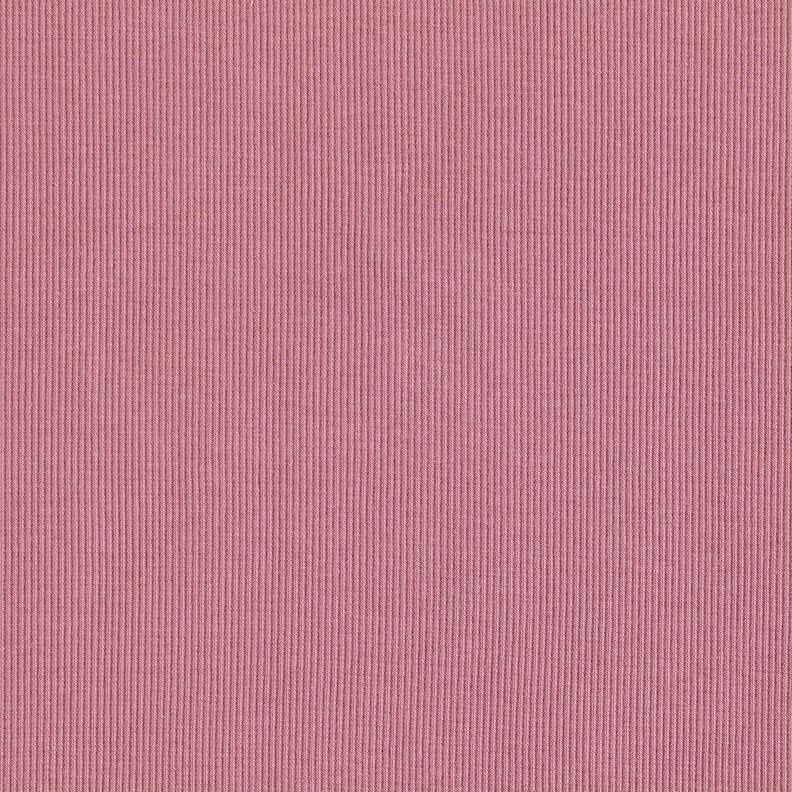 2x2 Bündchen Uni – dunkelaltrosa,  image number 4