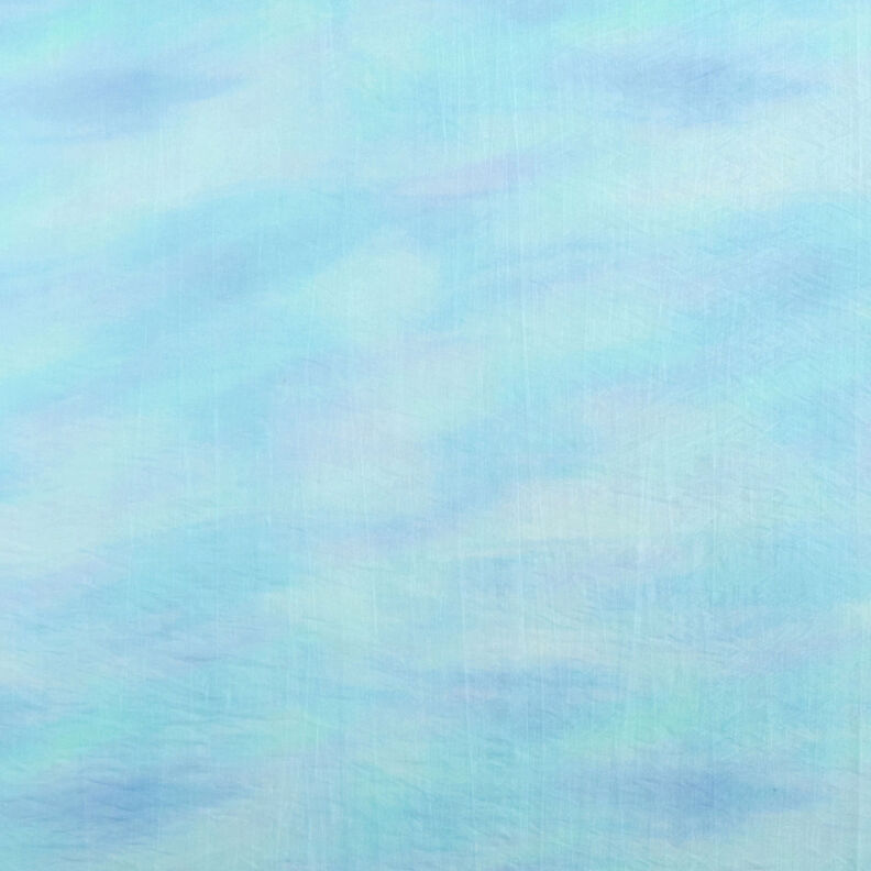 Leichter Tencel Batik – aquablau,  image number 1