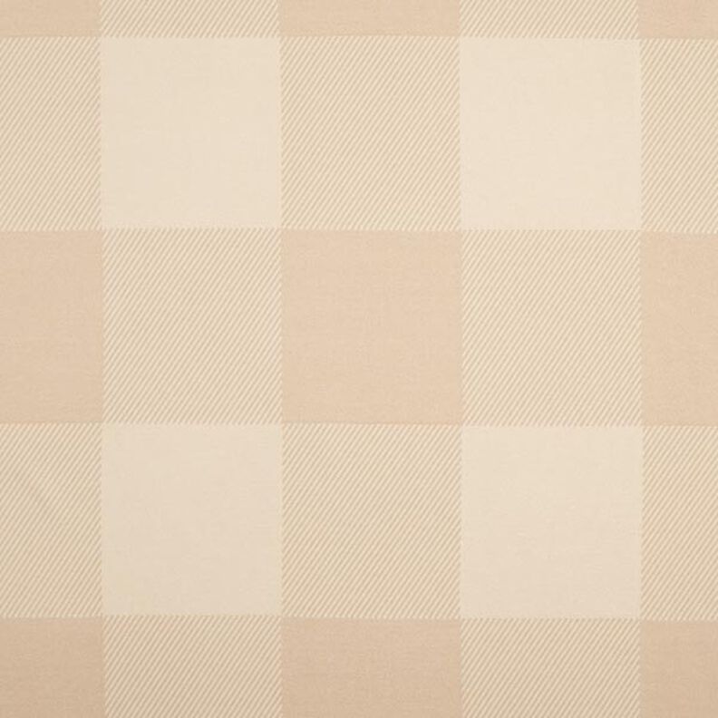 Dekostoff Jacquard Plaid Vichy – beige,  image number 1