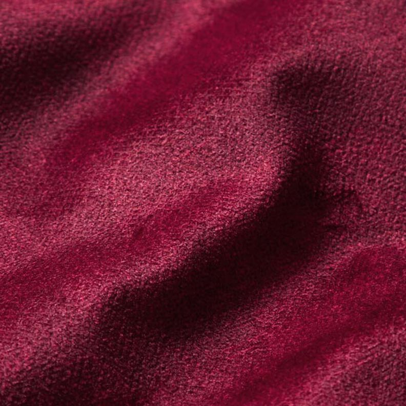 Polsterstoff Samt haustiergeeignet – karminrot,  image number 2