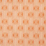 Dekostoff Halbpanama Bögen – terracotta/natur,  thumbnail number 1