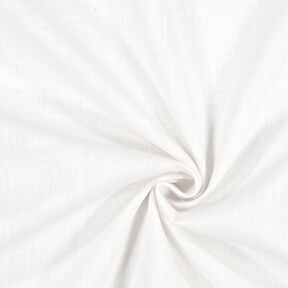 Leinenstoff Ramie-Mix medium – weiss, 