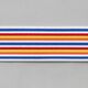 Gummiband [ 4 cm ] – weiss/signalrot,  thumbnail number 2