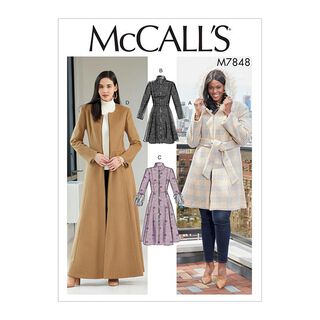 Mantel / Gürtel | McCalls 7848 | 44-50, 