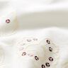 Feincord Stickerei und Pailletten Blumen – creme,  thumbnail number 3