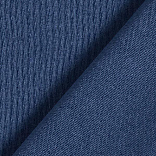 GOTS Interlock Jersey uni – marineblau, image number 3