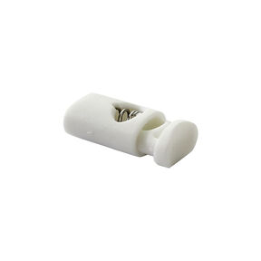 Kordelstopper [Durchlass: 8 mm] – weiss, 