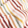 Baumwolljersey bunte Streifen – elfenbein/schilf,  thumbnail number 2