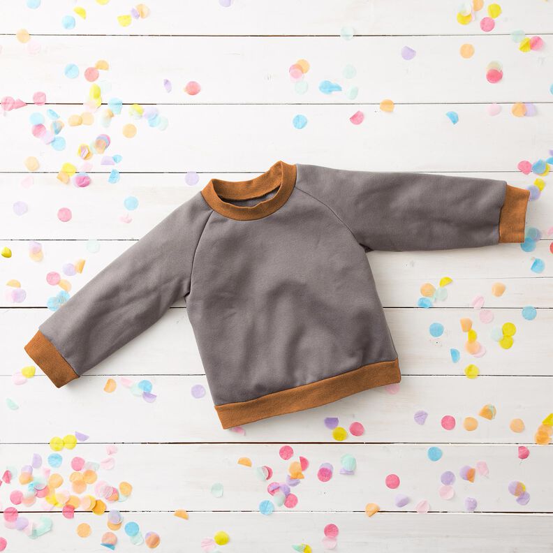 2x2 Bündchen Uni – karamell,  image number 7