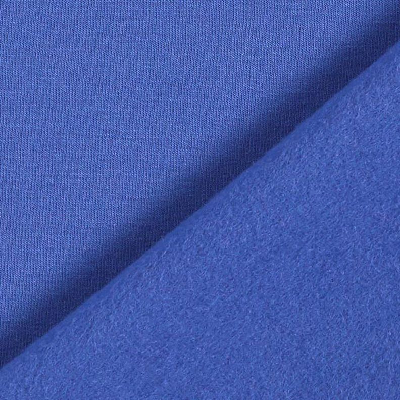 Leichter Baumwollsweat Uni – indigo, image number 5