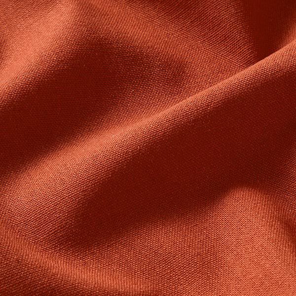 Viskose-Leinen-Mix Uni – terracotta | Reststück 50cm