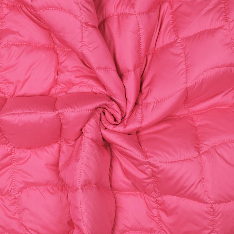 Steppstoff wellige Quadrate – neonpink/neongrün, image number 3