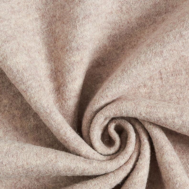 Woll-Walkloden Melange – sand,  image number 1