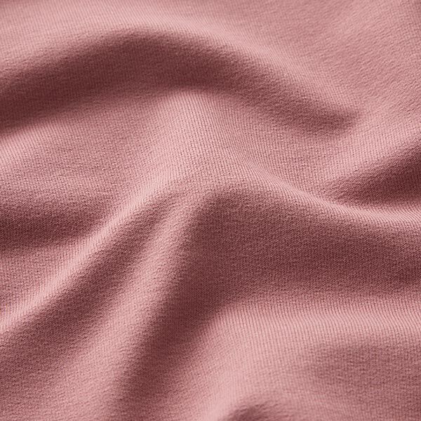 GOTS French Terry Sommersweat | Tula – pastellviolett | Reststück 50cm