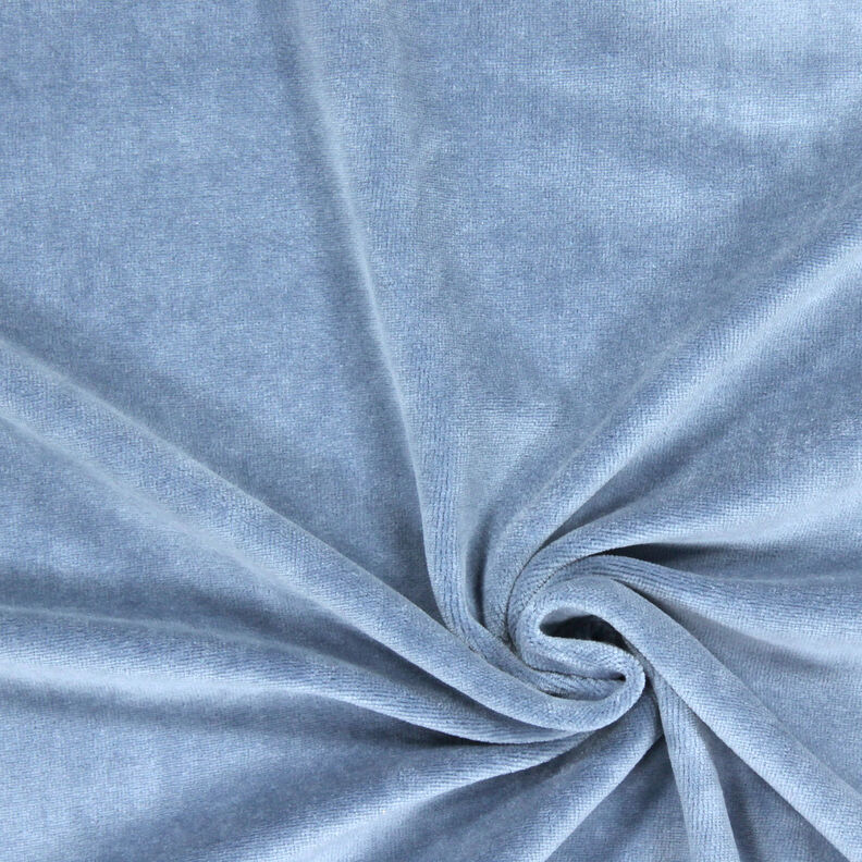 Nicki Stoff Uni – stahlblau,  image number 1