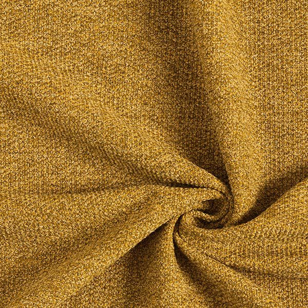 Strickbouclé Melange – senf,  image number 1