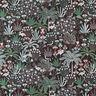 Dekostoff Gobelin paradiesische Botanik – schwarz/grün,  thumbnail number 1