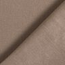 Reinleinen schwer Uni – dunkeltaupe,  thumbnail number 3