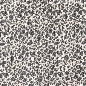 Cord Leoprint – sand/schwarzbraun, 