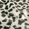 Stretchvelours Schneeleopard – elfenbein/schwarz,  thumbnail number 2