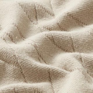 Strickstoff geometrische Struktur – sand, 