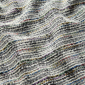 Jacquard Jersey Glitzer-Bouclé – schwarz, 