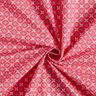 Baumwollstoff Cretonne kleines Fliesenmuster – pink/hummer,  thumbnail number 3