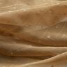 Chiffon Dobby Metallic Nadelstreifen – dunkelbeige/silber metallic,  thumbnail number 2