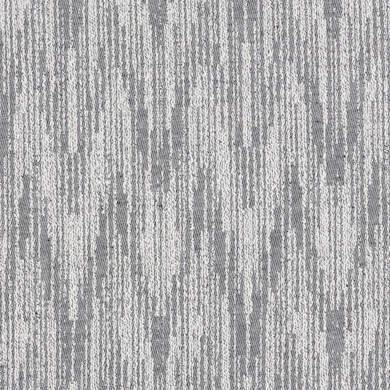 Dekostoff Jacquard abstraktes Gewebe recycelt – grau,  image number 1