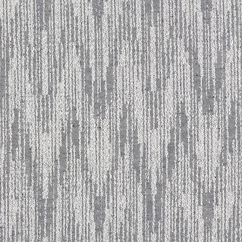 Dekostoff Jacquard abstraktes Gewebe recycelt – grau, image number 1