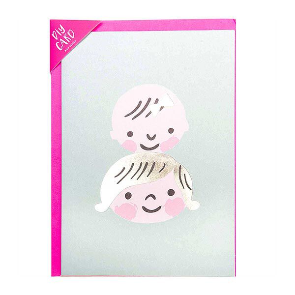 DIY Card Hello Baby Kindergesichter | Rico Design,  image number 3