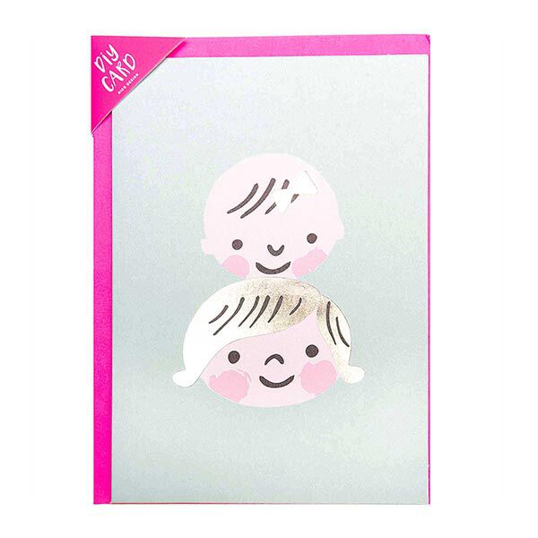 DIY Card Hello Baby Kindergesichter | Rico Design, image number 3