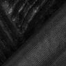 Kunstfell Wellenlinien – schwarz,  thumbnail number 4