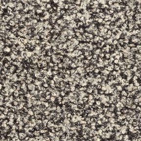 Strick-Bouclé Glitzerfäden Melange – cashew/schwarz, 