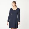 GOTS Baumwolljersey | Tula – marineblau,  thumbnail number 5