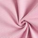 Bündchen Schlauchware schmale Ringel – altrosa/rosa,  thumbnail number 3